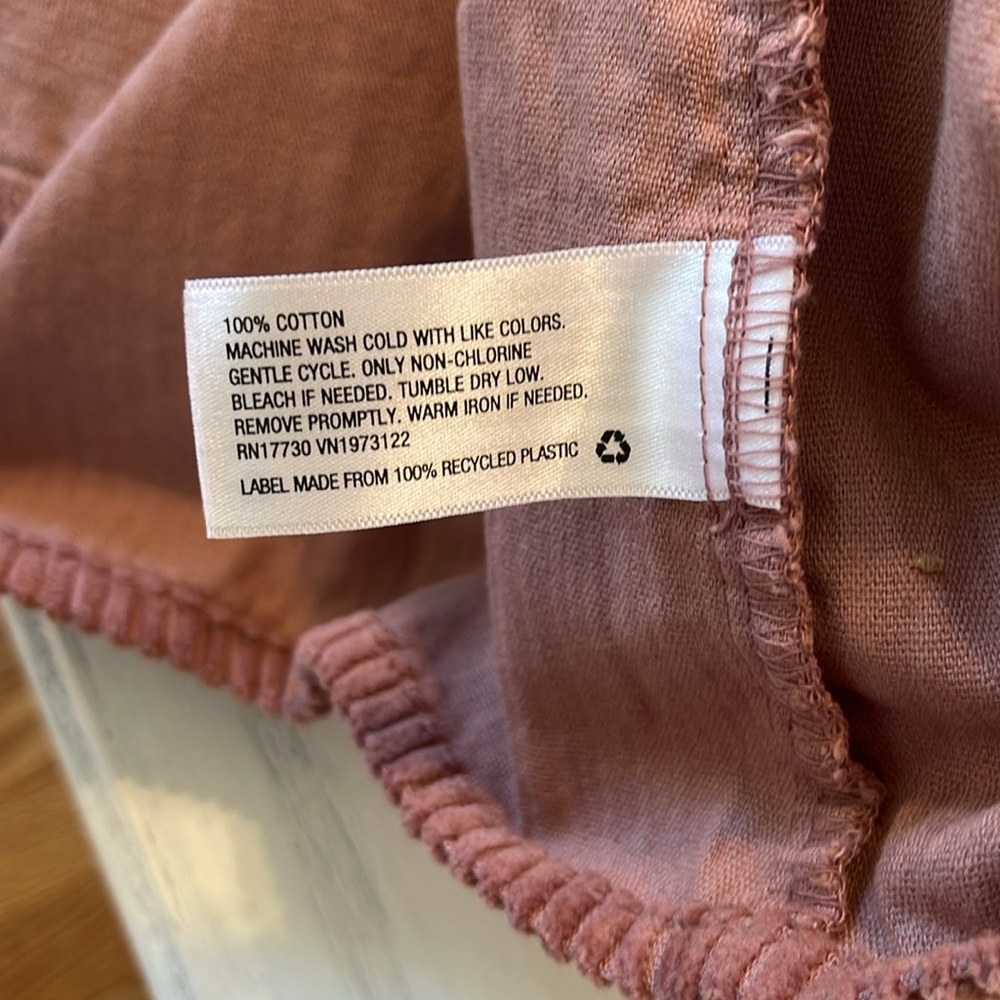 NWT Wild Fable Pink Corduroy Overall Jumper Dress - Picture 10 of 11